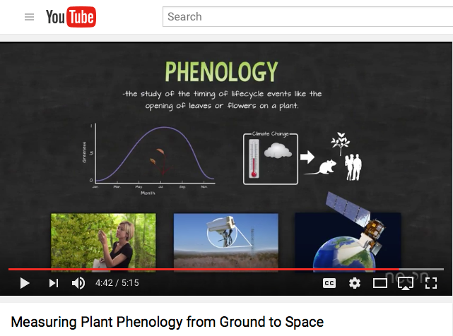 Phenology 101: Measuring Plant Phenology from Ground to Space